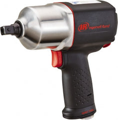 Ingersoll-Rand - 1/2" Drive, 11,000 RPM, 780 Ft/Lb Torque Impact Wrench - Pistol Grip Handle, 1,250 IPM, 5.8 CFM, 90 psi, 1/4" NPTF Inlet - Exact Tooling