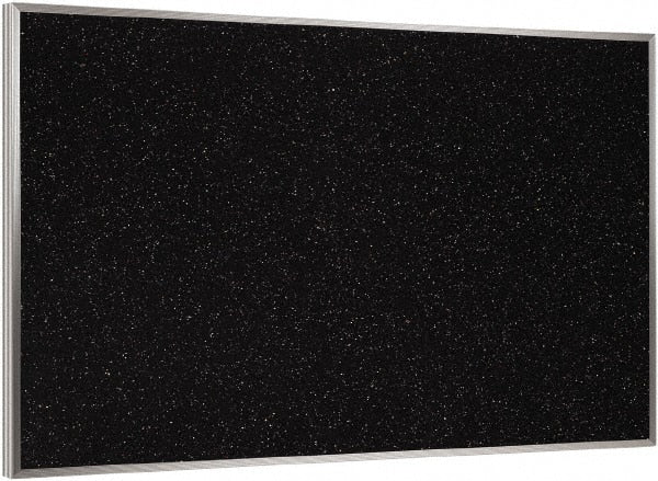 Ghent - 36" Wide x 24" High Open Cork Bulletin Board - Rubber, Confetti (Color) - Exact Tooling