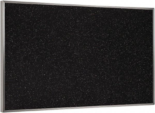 Ghent - 46-1/2" Wide x 36" High Open Cork Bulletin Board - Rubber, Confetti (Color) - Exact Tooling