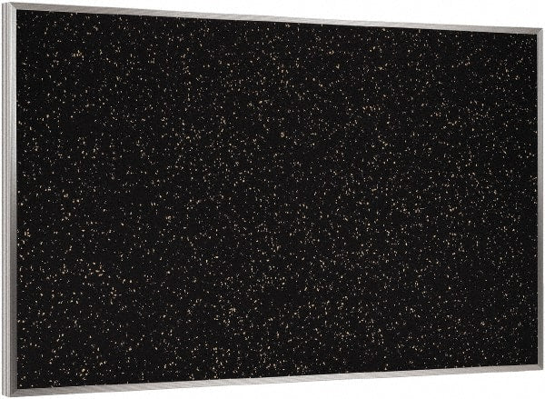 Ghent - 36" Wide x 24" High Open Cork Bulletin Board - Rubber, Tan Speckled - Exact Tooling