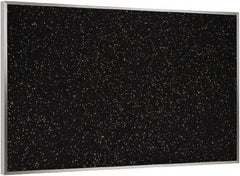 Ghent - 72-1/2" Wide x 48-1/2" High Open Cork Bulletin Board - Rubber, Tan Speckled - Exact Tooling