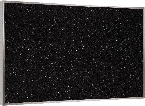 Ghent - 72-1/2" Wide x 48-1/2" High Open Cork Bulletin Board - Rubber, Confetti (Color) - Exact Tooling