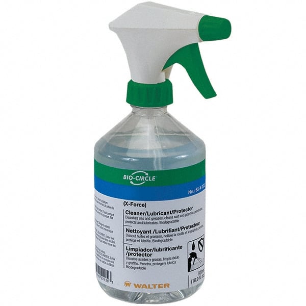 WALTER Surface Technologies - 16.9 oz Plastic Bottle & Trigger Sprayer - Clear - Exact Tooling