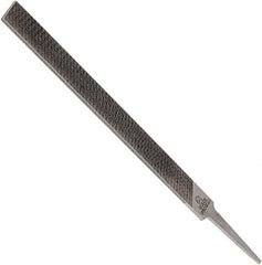 Anglo American - 8" Long, Bastard Cut, Mill American-Pattern File - Single Cut, 0.14" Overall Thickness, Tang - Exact Tooling