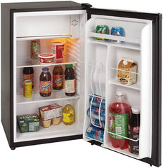 Avanti - 3.3 Cubic Ft. Black Office Refrigerator - 18 Inch Wide x 17-1/2 Inch Deep x 33 Inch High - Exact Tooling