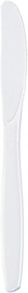 Dixie - Dixie Plastic Tableware, Heavyweight Knives - White - Exact Tooling