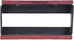 Irwin - 3" Wide x 3.8" High x 1.1" Thick, Flat/No Step Vise Jaw - Fixed Jaw, Compatible with Record Bench Vises - Exact Tooling