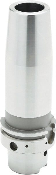 Parlec - 1-1/4" Hole Diam, HSK63A Taper Shank Shrink Fit Tool Holder & Adapter - 6.3" Projection, 1.73" Nose Diam, 2.44" Clamping Depth, 20,000 RPM, Through Coolant - Exact Tooling
