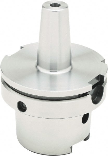 Parlec - 3/8" Hole Diam, HSK100A Taper Shank Shrink Fit Tool Holder & Adapter - 3.54" Projection, 0.94" Nose Diam, 1.69" Clamping Depth, 15,000 RPM, Through Coolant - Exact Tooling
