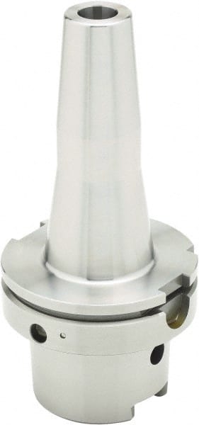 Parlec - 3/4" Hole Diam, HSK100A Taper Shank Shrink Fit Tool Holder & Adapter - 6.3" Projection, 1.3" Nose Diam, 2.05" Clamping Depth, 15,000 RPM, Through Coolant - Exact Tooling