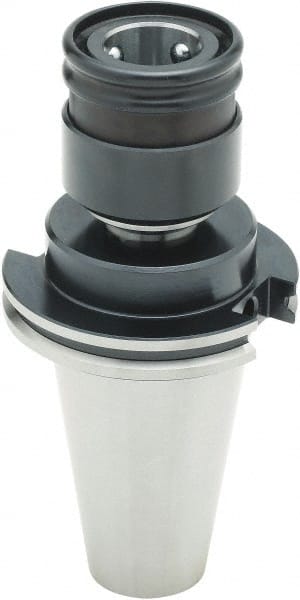 Parlec - CAT50 Taper Shank Tension Tapping Chuck - #6 to 1-5/8" Tap Capacity, 4.04" Projection, Size 770 Adapter, Quick Change - Exact Tooling