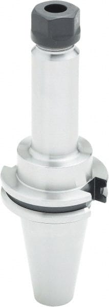 Parlec - 1mm to 13mm Capacity, 3" Projection, CAT40 Taper Shank, ER20 Collet Chuck - 5.69" OAL - Exact Tooling
