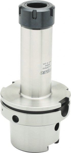 Parlec - 2mm to 20mm Capacity, 4.72" Projection, HSK100A Hollow Taper, ER32 Collet Chuck - 0.0002" TIR, Through-Spindle - Exact Tooling