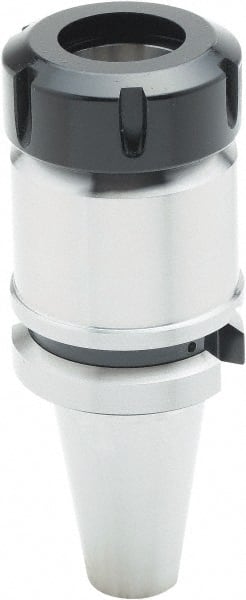 Parlec - 3mm to 30mm Capacity, 4" Projection, BT40 Taper Shank, ER40 Collet Chuck - 6.58" OAL - Exact Tooling