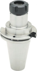 Parlec - 1mm to 13mm Capacity, 4" Projection, CAT50 Taper Shank, ER20 Collet Chuck - 8" OAL - Exact Tooling
