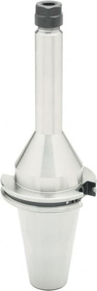 Parlec - 0.5mm to 10mm Capacity, 8.12" Projection, CAT50 Taper Shank, ER16 Collet Chuck - 12.12" OAL - Exact Tooling