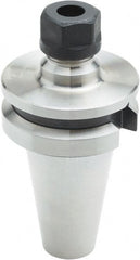 Parlec - 0.5mm to 10mm Capacity, 2-1/2" Projection, BT40 Taper Shank, ER16 Collet Chuck - 5.08" OAL - Exact Tooling