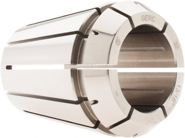 Parlec - 13/16" ER32 Collet - 0.0002" TIR, 1.574" OAL, 1.3" Overall Diam - Exact Tooling