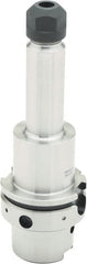 Parlec - 0.5mm to 10mm Capacity, 6.52" Projection, HSK63A Hollow Taper, ER16 Collet Chuck - 0.0002" TIR, Through-Spindle - Exact Tooling