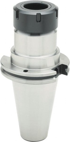 Parlec - 3mm to 30mm Capacity, 4.12" Projection, CAT50 Taper Shank, ER40 Collet Chuck - 8.12" OAL - Exact Tooling