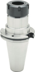 Parlec - 3mm to 30mm Capacity, 4.12" Projection, CAT50 Taper Shank, ER40 Collet Chuck - 8.12" OAL - Exact Tooling