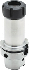 Parlec - 1mm to 16mm Capacity, 80mm Projection, HSK63A Hollow Taper, ER25 Collet Chuck - 0.0002" TIR, Through-Spindle - Exact Tooling