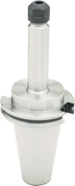 Parlec - 0.5mm to 10mm Capacity, 4.22" Projection, CAT50 Taper Shank, ER16 Collet Chuck - 8.22" OAL - Exact Tooling