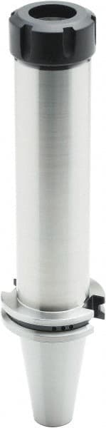 Parlec - 2mm to 20mm Capacity, 8" Projection, CAT40 Taper Shank, ER32 Collet Chuck - 10.69" OAL - Exact Tooling