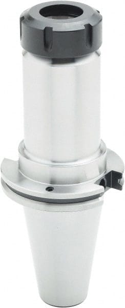 Parlec - 3mm to 30mm Capacity, 6" Projection, CAT50 Taper Shank, ER40 Collet Chuck - 10" OAL - Exact Tooling