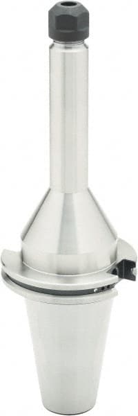 Parlec - 0.5mm to 10mm Capacity, 8.22" Projection, CAT50 Taper Shank, ER16 Collet Chuck - 12.22" OAL - Exact Tooling