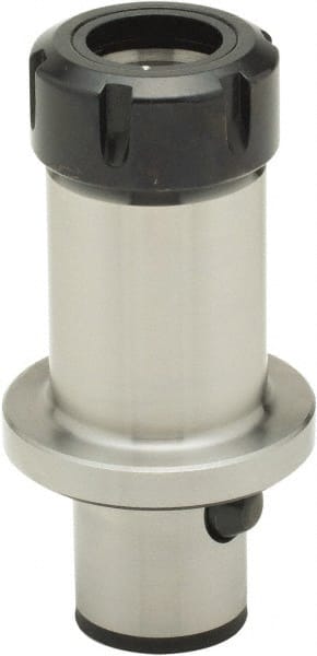 Parlec - 2mm to 20mm Capacity, 3-1/4" Projection, Modular Connection, ER32 Collet Chuck - 0.0002" TIR, Through-Spindle - Exact Tooling