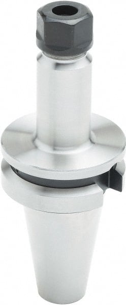 Parlec - 0.5mm to 10mm Capacity, 5" Projection, BT40 Taper Shank, ER16 Collet Chuck - 7.58" OAL - Exact Tooling
