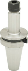 Parlec - 0.5mm to 10mm Capacity, 4.22" Projection, BT40 Taper Shank, ER16 Collet Chuck - 6.8" OAL - Exact Tooling
