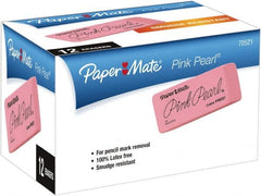 Paper Mate - Rectangle Rubber Eraser - Pink - Exact Tooling