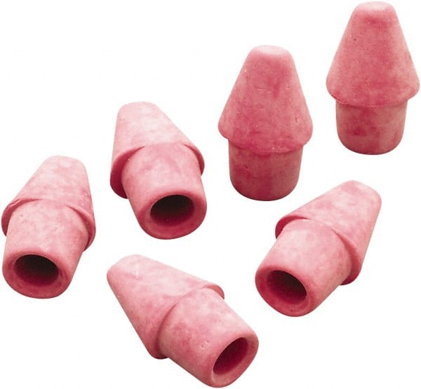 Paper Mate - Arrow Rubber Pencil Top Erasers - Pink - Exact Tooling