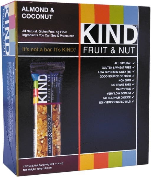 KIND - Nutrition Bar - Almond/Coconut - Exact Tooling