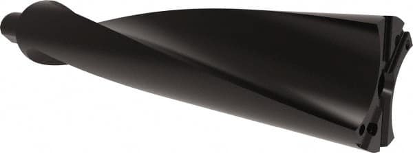 Allied Machine and Engineering - Series APX 95, 5xD, 2" Shank Diam, Drill Body - 22.2969" Drill Body Length to Flange, W9505H Toolholder, 26.7969" OAL, 22.2969" Drill Body Length, Weldon Flat Shank, Through Coolant - Exact Tooling