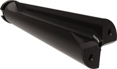 Allied Machine and Engineering - 10" Max Drill Depth, 4.5xD, 2" Diam, Indexable Insert Drill - 2 Inserts, CAT40 Taper Shank - Exact Tooling