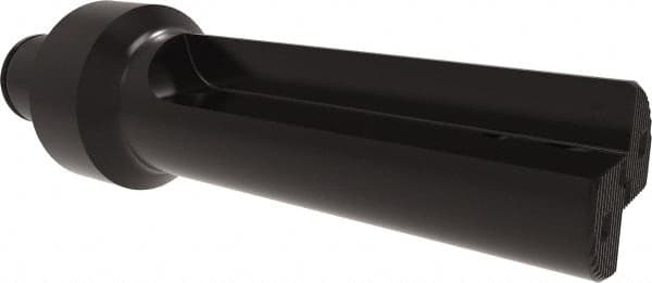 Allied Machine and Engineering - 5-1/2" Max Drill Depth, 2" Diam, Indexable Insert Drill - 2 Inserts, ABS63 Modular Connection Shank - Exact Tooling