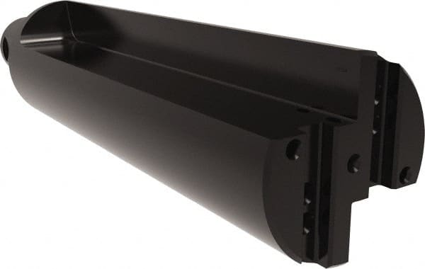 Allied Machine and Engineering - 228.6mm Max Drill Depth, 76.2mm Diam, Indexable Insert Drill - 4 Inserts, 40mm Shank Diam, Straight Shank - Exact Tooling