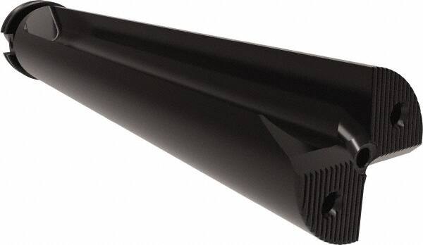 Allied Machine and Engineering - 11-3/4" Max Drill Depth, 4.5xD, 61mm Diam, Indexable Insert Drill - 2 Inserts, CAT40 Taper Shank - Exact Tooling
