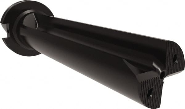 Allied Machine and Engineering - 8-1/2" Max Drill Depth, 3.5xD, 2.2" Diam, Indexable Insert Drill - 2 Inserts, CAT50 Taper Shank - Exact Tooling