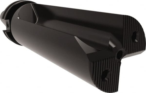 Allied Machine and Engineering - 5-3/4" Max Drill Depth, 2.2xD, 61mm Diam, Indexable Insert Drill - 2 Inserts, CAT40 Taper Shank - Exact Tooling