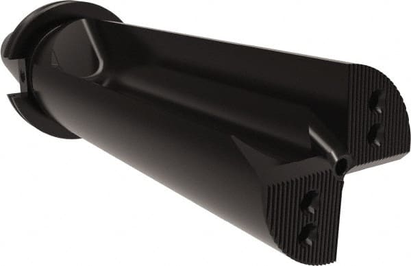 Allied Machine and Engineering - 8-1/2" Max Drill Depth, 2.5xD, 3.2" Diam, Indexable Insert Drill - 3 Inserts, CAT50 Taper Shank - Exact Tooling