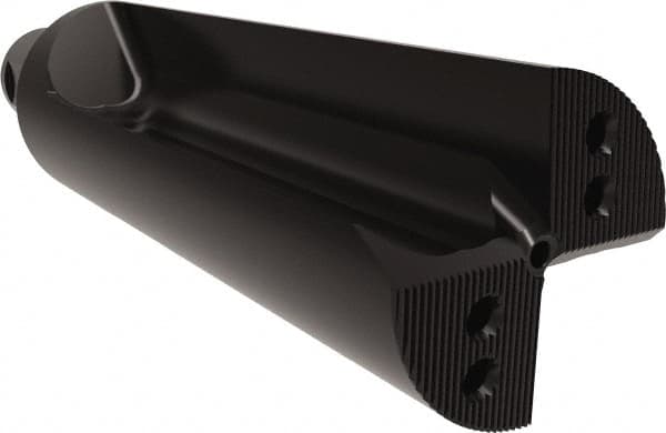 Allied Machine and Engineering - 241mm Max Drill Depth, 2.5xD, 3.6" Diam, Indexable Insert Drill - 8 Inserts, 50mm Shank Diam, Straight Shank - Exact Tooling