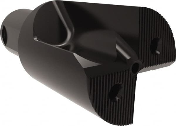 Allied Machine and Engineering - 82mm Max Drill Depth, 1xD, 76.2mm Diam, Indexable Insert Drill - 6 Inserts, 50mm Shank Diam, Straight Shank - Exact Tooling