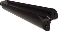 Allied Machine and Engineering - 298mm Max Drill Depth, 4.5xD, 2.4" Diam, Indexable Insert Drill - 4 Inserts, 40mm Shank Diam, Straight Shank - Exact Tooling