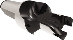 Allied Machine and Engineering - 14 to 14.99mm Diam, Straight Shank, 19.05mm Body Shank Diam, Combo Chamfer and Countersink Drill - TCMT 110204 Insert, 96.04mm OAL - Exact Tooling