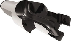 Allied Machine and Engineering - 16 to 16.99mm Diam, Straight Shank, 19.05mm Body Shank Diam, Combo Chamfer and Countersink Drill - TCMT 110204 Insert, 102.39mm OAL - Exact Tooling