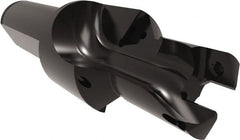 Allied Machine and Engineering - 16 to 17mm Diam, Straight Shank, 19.05mm Body Shank Diam, Combo Chamfer and Countersink Drill - TCMT 110204 Insert, 102.39mm OAL - Exact Tooling